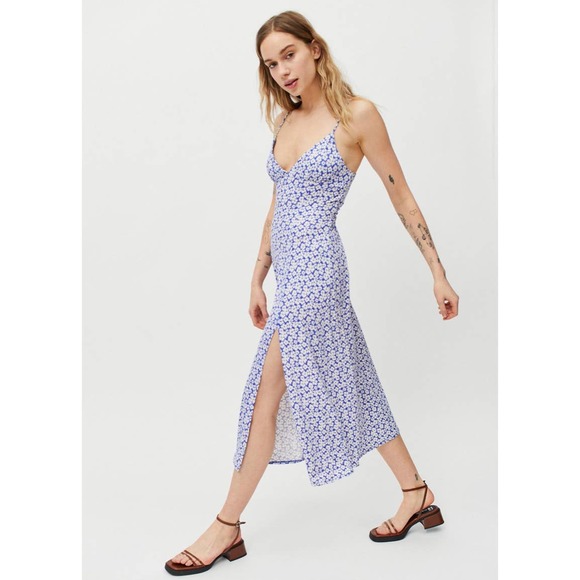 Urban Outfitters Ashley Knit Midi Dress 